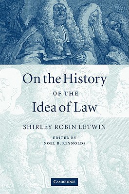 On the History of the Idea of Law (Paperback)