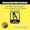 God's Yellow Pages Booklet: Let Your Fingers Do the Walking Thru the Bible