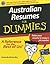 Australian Resumes For Dummies by Amanda McCarthy
