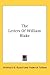 The Letters Of William Blake