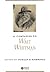 A Companion to Walt Whitman (Blackwell Companions to Literature and Culture)