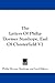 The Letters Of Philip Dormer Stanhope, Earl Of Chesterfield V2