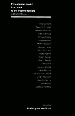 Philosophers on Art from Kant to the Postmodernists: A Critical Reader (Paperback)