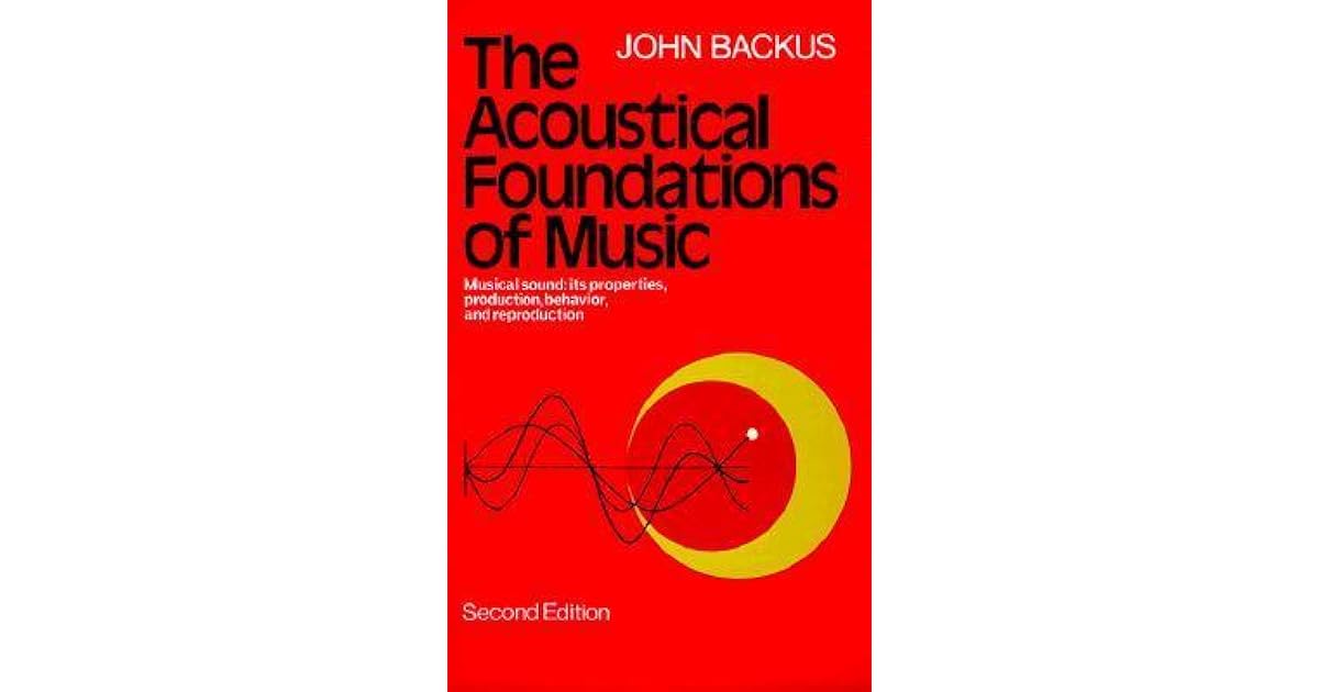 The Acoustical Foundations of Music by John Backus