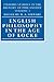 English Philosophy in the Age of Locke (Oxford Studies in the History of Philosophy)