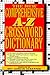 New comprehensive a-z crossword dictionary