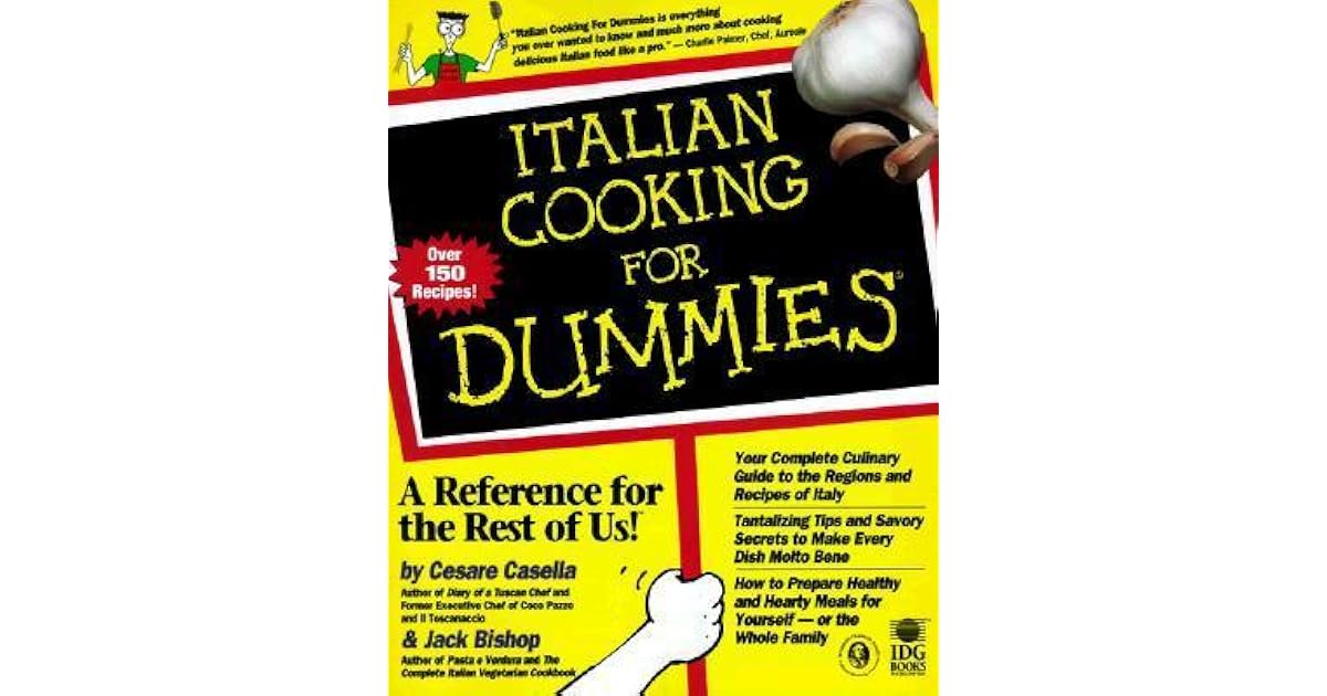 Italian Cooking for Dummies by Cesare Casella