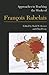 Approaches to Teaching the Works of François Rabelais by Todd W. Reeser