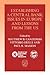 Establishing a Central Bank: Issues in Europe and Lessons from the U.S. (Centre for Economic Policy Research International Monetary Fund)
