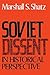 Soviet Dissent in Historical Perspective
