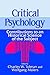Critical Psychology: Contributions to an Historical Science of the Subject