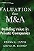 Valuation for M&A by Frank C. Evans