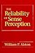The Reliability of Sense Pe...