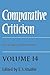 Comparative Criticism: Volu...