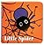 Little Spider (Finger Puppet Book)