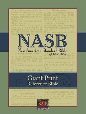 New American Standard Bible: Updated Edition Giant Print Reference Bible