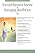 Harvard Business Review on Managing Health Care