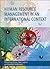 Human Resource Management in an International Context