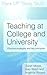 Teaching at College and University
