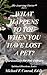 What Happens To You When You Lose a Pet? by Michael F. Conrad