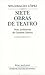 Siete obras de teatro (Spanish Edition)