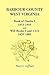 Barbour County, West Virginia, Book of Deaths 1, 1853-1919 and Will Books 1 and 1 1/2, 1839-1889