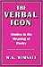 The Verbal Icon: Studies in...