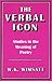 The Verbal Icon: Studies in the Meaning of Poetry