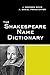 The Shakespeare Name Dictionary
