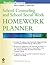 School Counseling and School Social Work Homework Planner by Sarah Edison Knapp