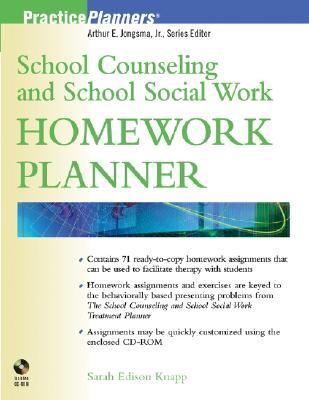 School Counseling and School Social Work Homework Planner (Paperback)