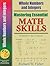Mastering Essential Math Skills Whole Numbers And Integers by Richard W. Fisher