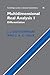 Multidimensional Real Analysis I: Differentiation (Cambridge Studies in Advanced Mathematics, Series Number 86)