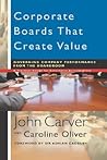 Corporate Boards That Create Value: Governing Company Performance from the Boardroom Corporate Boards That Create Value: Governing Company Performance from the Boardroom
