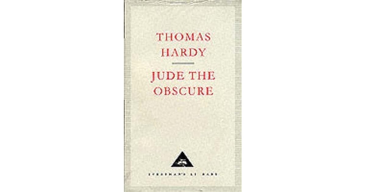 Jude The Obscure by Thomas Hardy