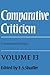 Comparative Criticism: Volu...
