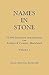 Names in Stone: 75,000 Cemetery Inscriptions from Frederick County, Maryland, Volume 1
