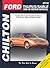 Ford Taurus/Sable 1996-99 Repair Manual (Chilton's Total Car Care)
