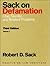 Sack on Defamation: Libel, Slander and Related Problems (2-Volume Set)