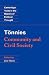 Tönnies: Community and Civil Society (Cambridge Texts in the History of Political Thought)