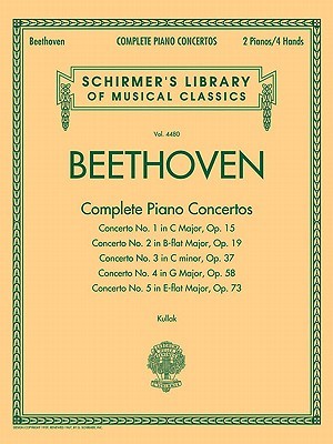 Beethoven Complete Piano Concertos #4480 Schirmer's Library of Musical Classics (Paperback)