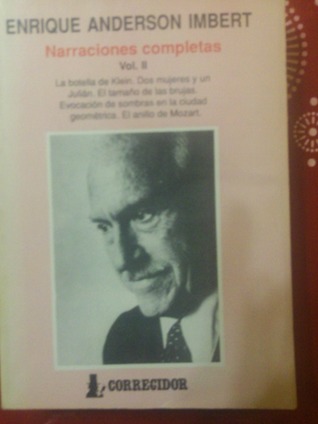 Enrique Anderson Imbert Narraciones completas Vol 2