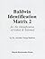 Baldwin Identification Matrix 2: For the Identification of Gifted & Talented