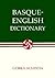 Basque-English Dictionary