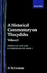 A Historical Commentary on Thucydides Volume 1: Introduction and Commentary on Book I