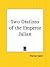 Two Orations of the Emperor...