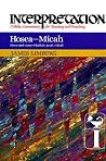 Hosea: Micah