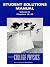 Student Solutions Manual fo...