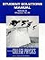 Student Solutions Manual for Essential College Physics, Volume 2