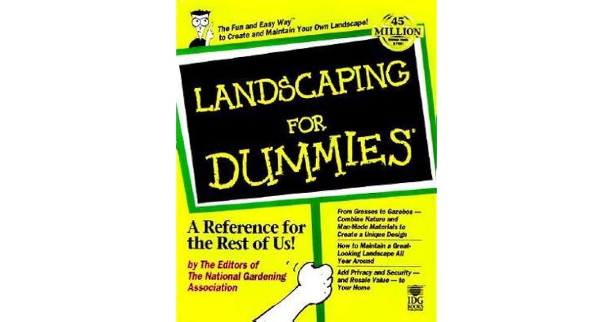 Landscaping for Dummies by Phillip Giroux